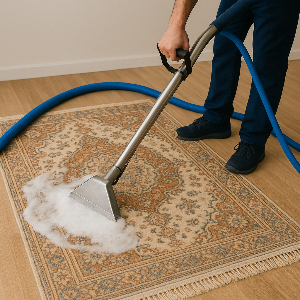 Rug Cleaning Process