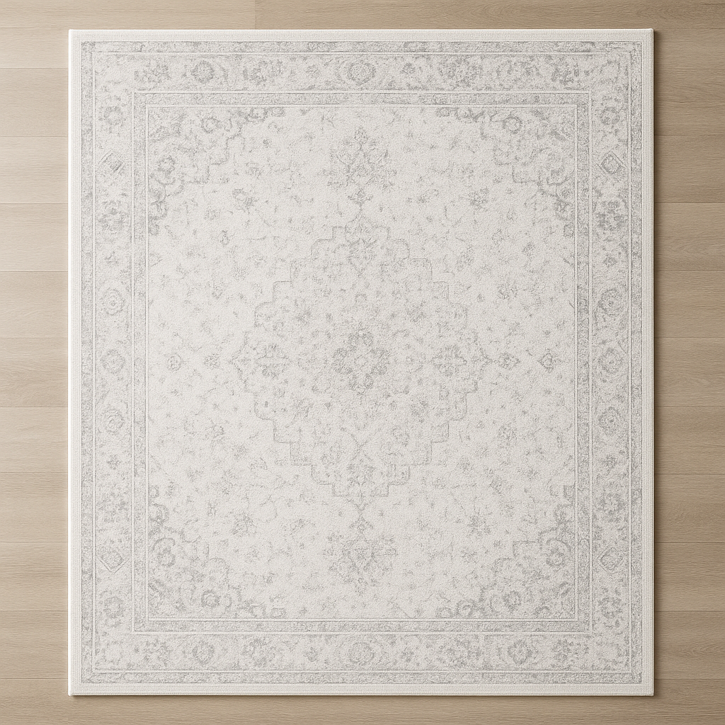 White Washed Rug Result
